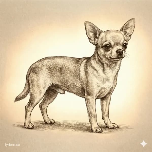 Chihuahua - världens minsta hundras med stort självförtroende