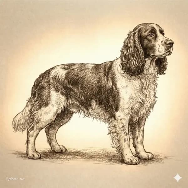 Engelsk Springer Spaniel - en energisk och vänlig spaniel med karakteristiska långa öron