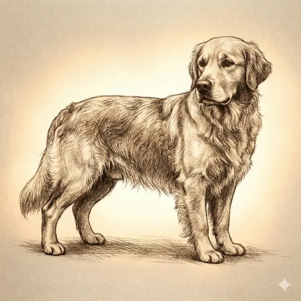 Golden Retriever - en vänlig och intelligent familjehund med gyllene päls